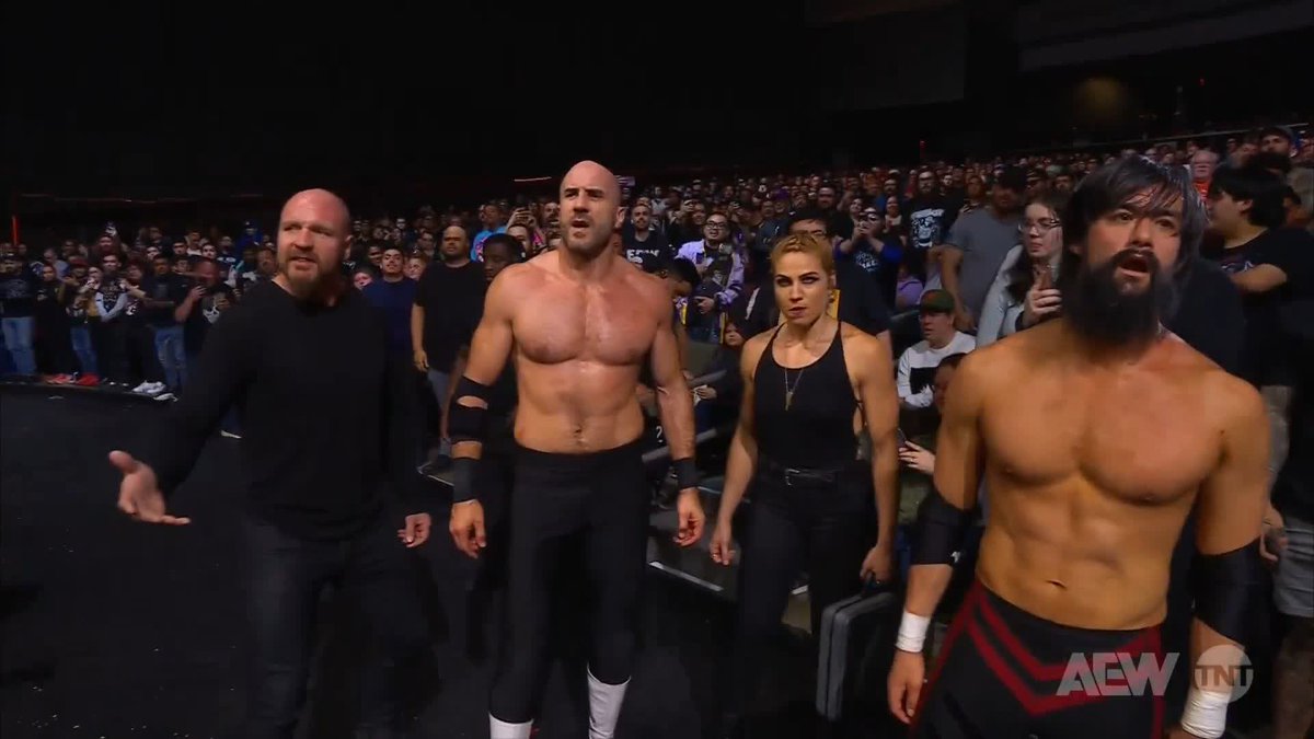 MORE CHAOS as COPE takes on his promise to take out The Death Riders one by one! Watch #AEWCollision on TNT & Max Claudio|BASTARD|YUTA|‘Cool Hand’ Angelo Parker |Daddy Magic|#DanielGarcia | Adam Cole | Roderick Strong | Kyle O'Reilly | Adam Copeland | Jon Moxley