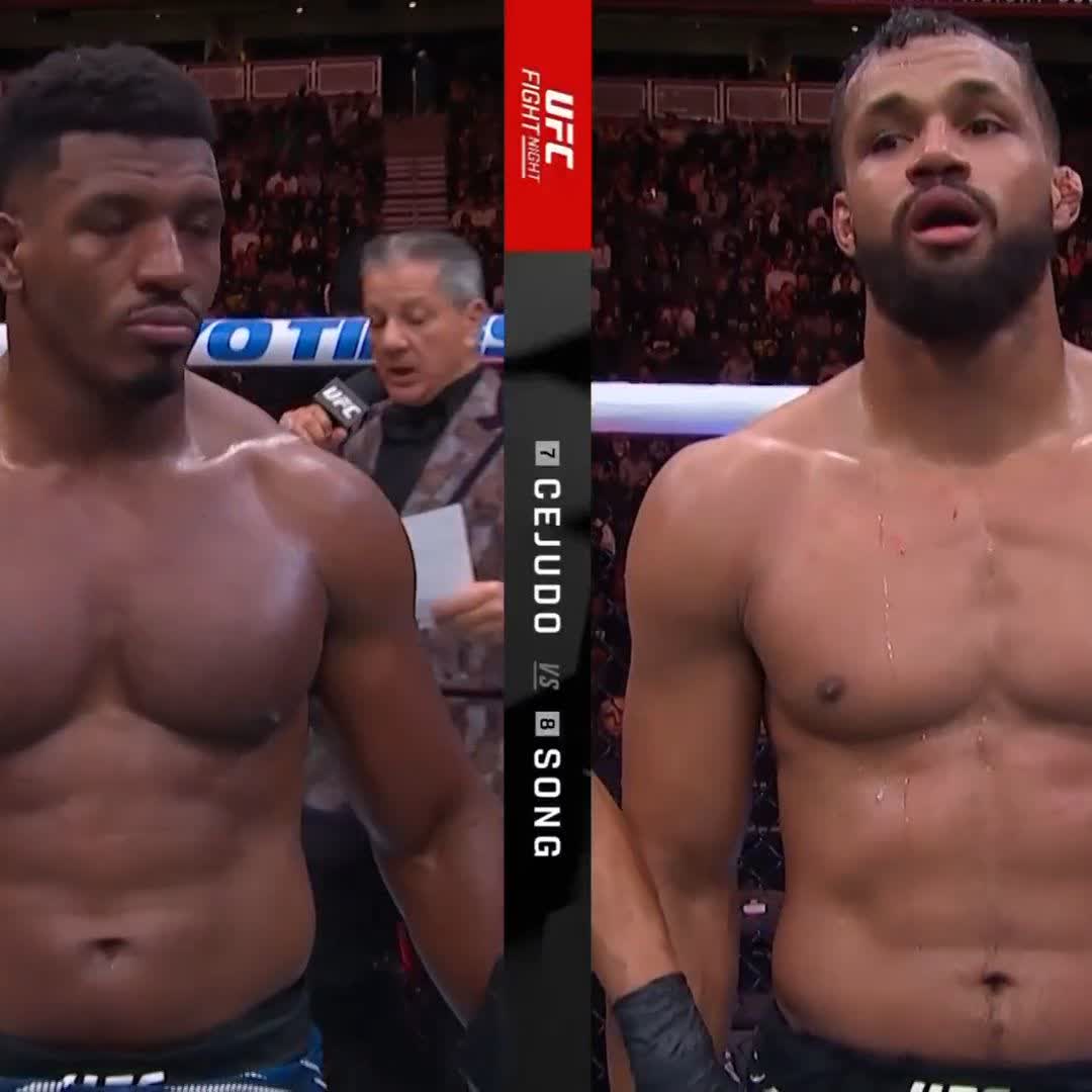 Back and forth from the very beginning 👏 Alonzo Menifield takes home the split decision victory! #UFCSeattle