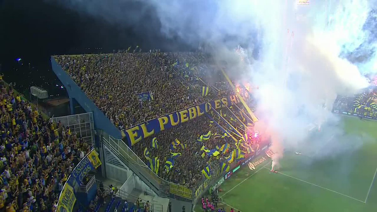 Rosario Central volvió al Gigante de Arroyito luego de ganar el Clásico ante Newell's y este fue el recibimiento del Pueblo Canalla ante Sarmiento... ¡¡¡LA FIESTA, PAJARITO!!! 😎