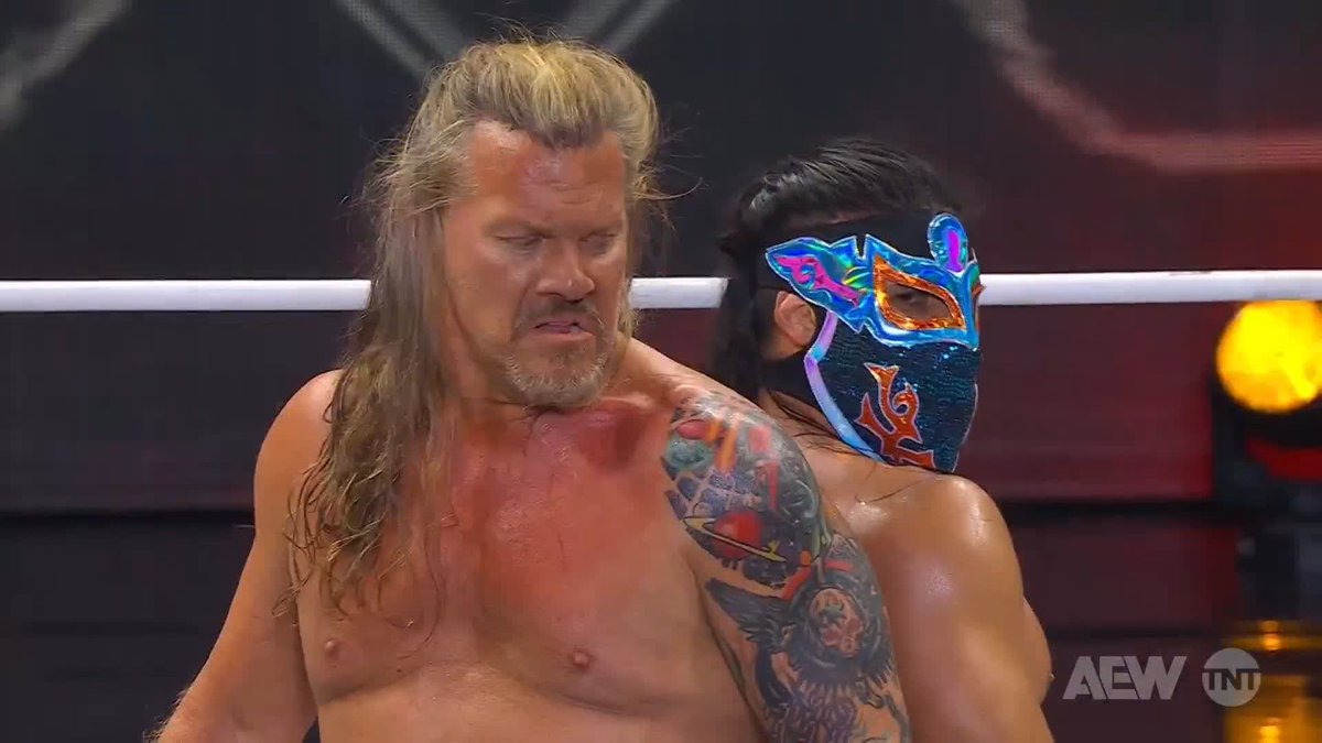 A 10-pace duel with Bandido - DANGEROUS GAME! Watch #AEWCollision on TNT & Max Chris Jericho | Bandido🔫🌵