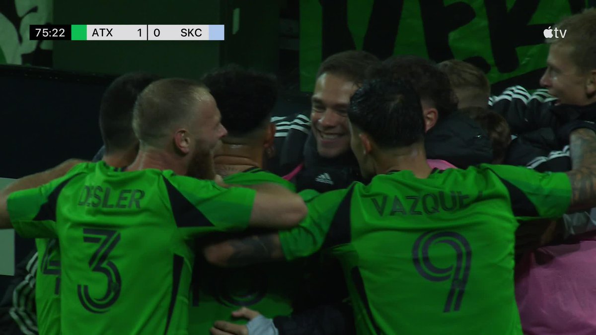 Osman Bukari opens the scoring for Austin FC! 📺 #MLSSeasonPass: