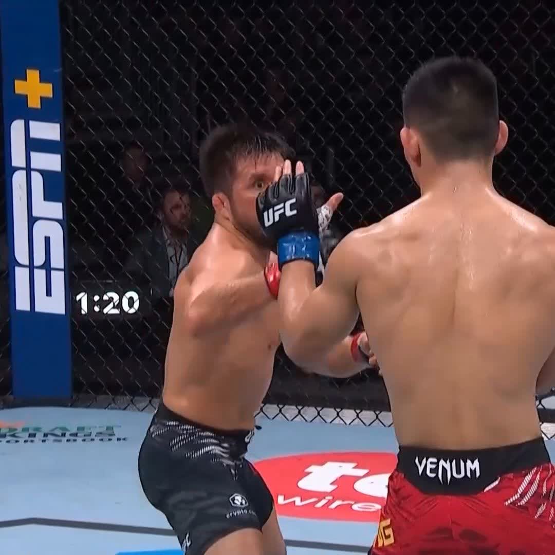 La repetición del piquete. Zellhuber tiene sus dudas, ustedes qué piensan??? #UFCSeattle