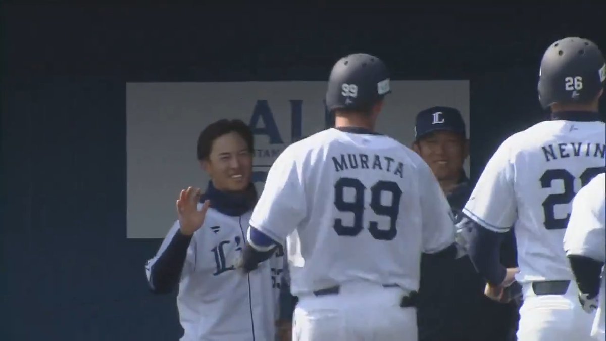 #村田怜音 選手の大きな打球はあっという間にスタンドイン! ファンの皆さんへの意気込み通り、有言実行の一振りです! #埼玉西武ライオンズ #seibulions #ALLONE #南郷春季キャンプ