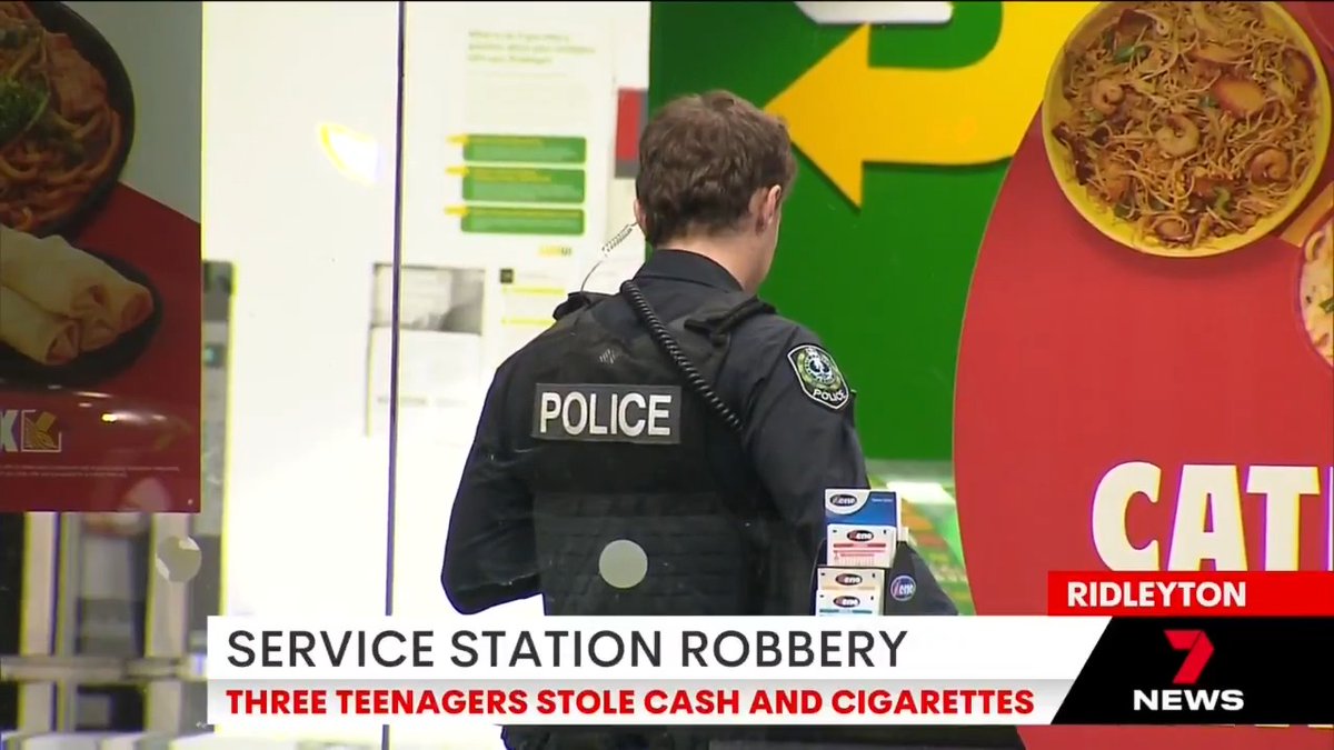 Three teenagers of Aboriginal appearance have threatened a worker during a service station robbery at Ridleyton Who else is dying to reside in South Australia?
