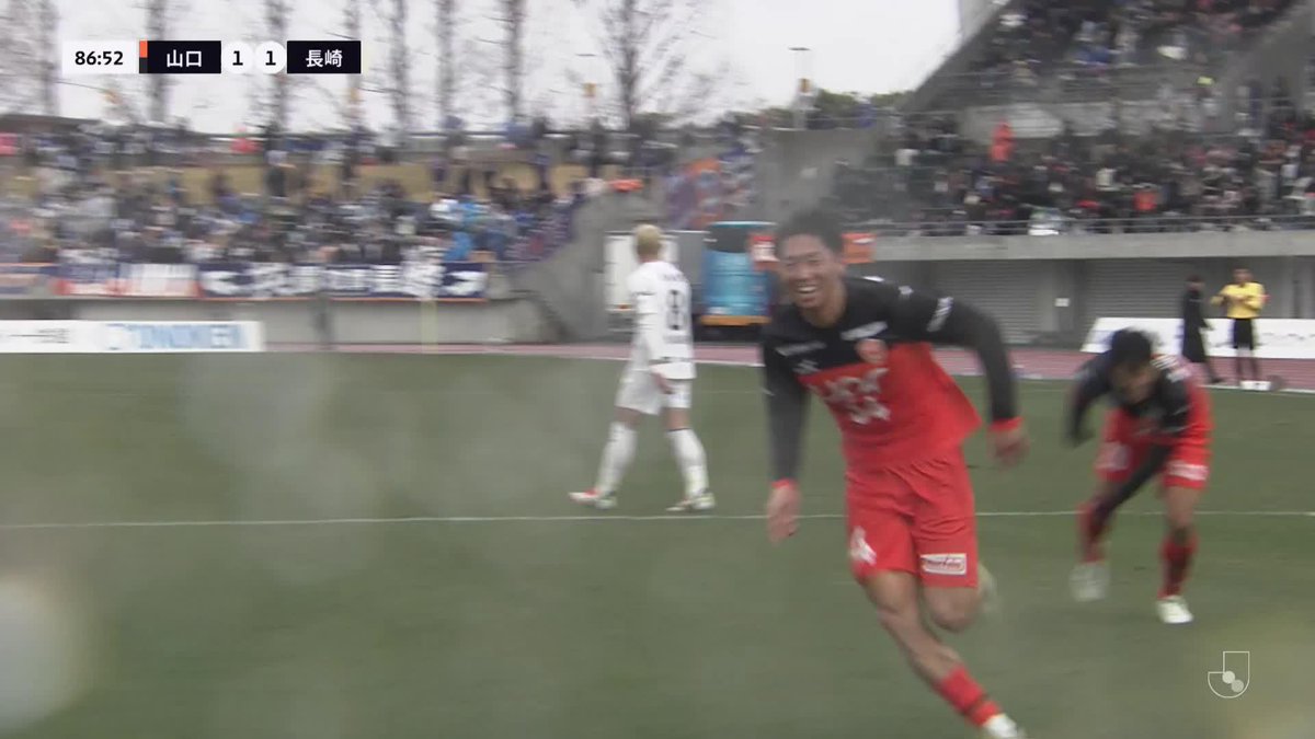 🎦 ゴール動画 🏆 明治安田J2リーグ 第2節 🆚 山口vs長崎 🔢 2-1 ⌚️ 87分 ⚽️ 古川 大悟(山口) #Jリーグ