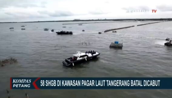 Nusron : 58 SHGB ada di dalam garis pantai, nggak bisa dibatalkan artinya itu tanah bener... Dan yang jadi tersangka cuma Kades Kohod 😂 Dagelan