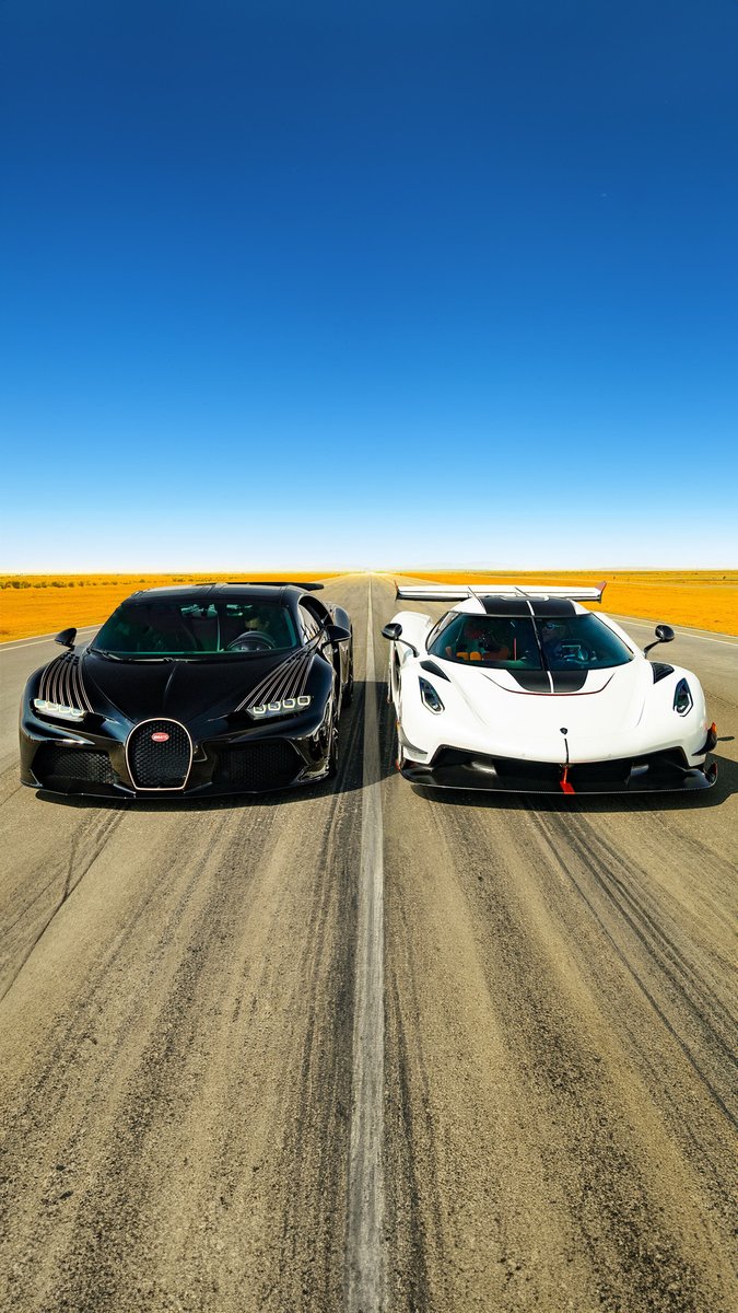 Bugatti Chiron Super Sport vs Koenigsegg Jesko Attack: DRAG RACE! 🔥😱