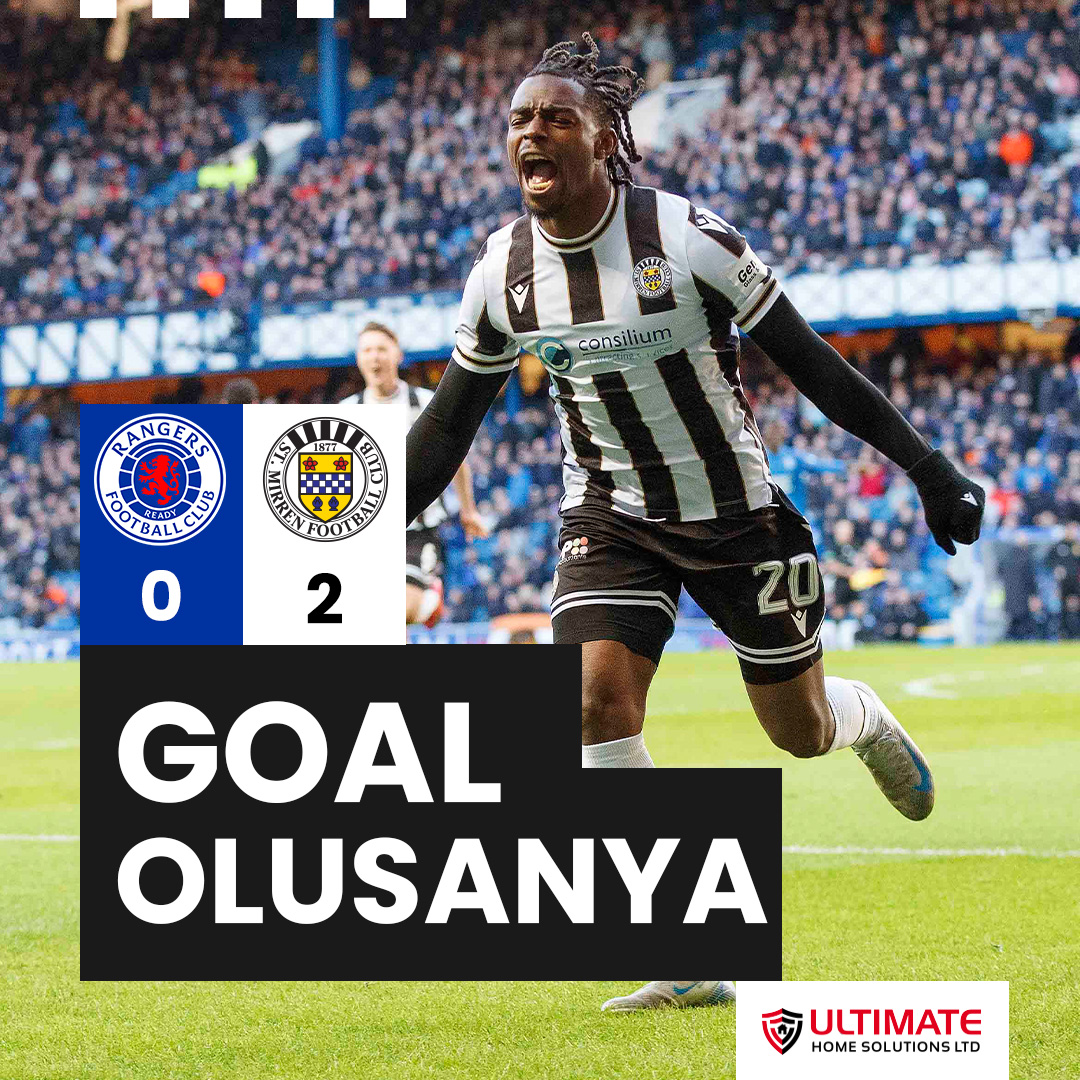 Toyosi Time ⌚️ TO off the bench to secure our win at Ibrox.