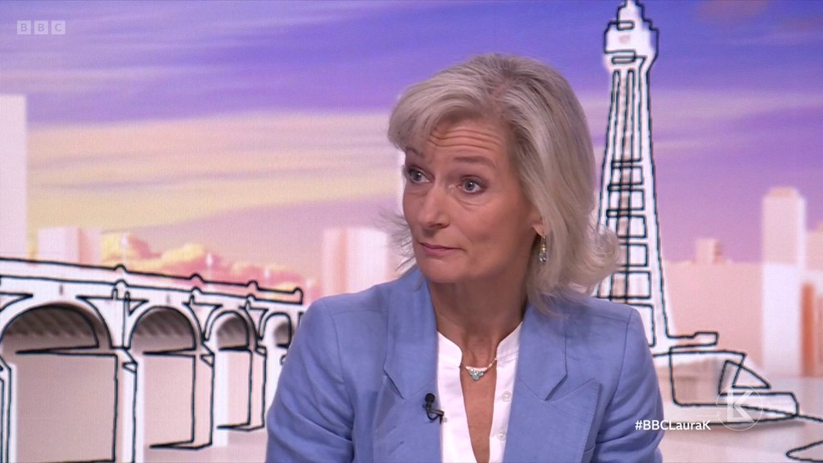 "The President of the United States is someone who is best thought of in mobster terms" Economist Editor Zanny Minton Beddoes says the world is "scratching their head" working out how to "deal with Donald Trump" #BBCLauraK