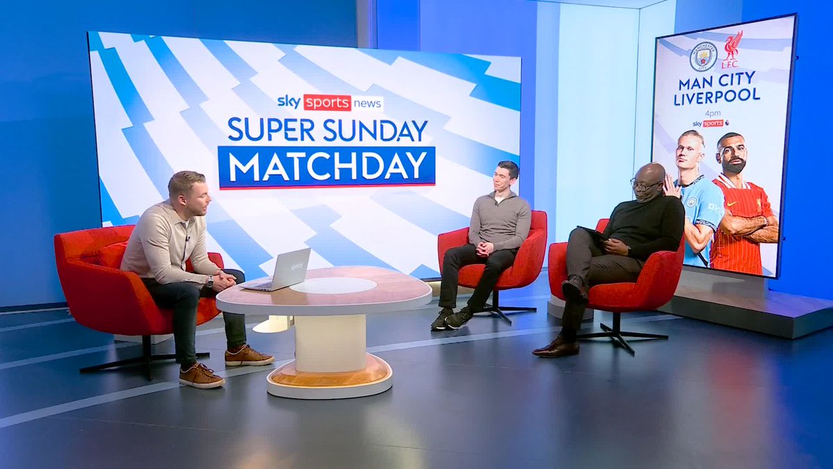 "The irresistible force against an immovable object" 🎨 Darren Lewis on hoping to see Erling Haaland versus Virgil van Dijk in Manchester City's match against Liverpool today 🔥