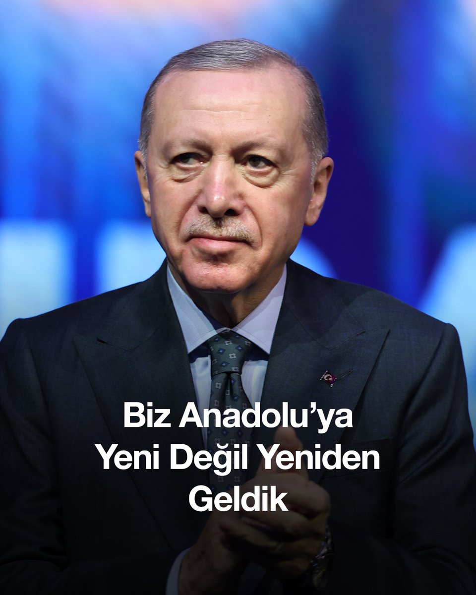 Biz Anadolu’ya bin yıl önce yeni değil, yeniden geldik. Gerektiğinde alın terimizle, gerektiğinde al kanımızla enbiya yurdu olan bu toprakları kendimize vatan eyledik.