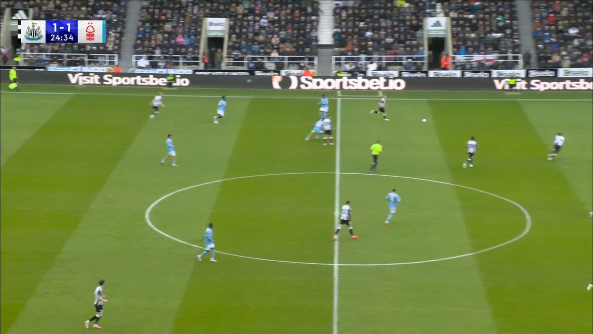 Not sure if Hall should get that second assist. The intended target was surely Willock?