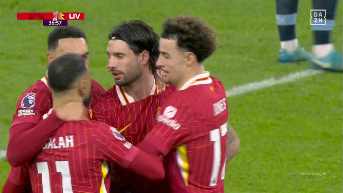 Salah hace el roto. Szoboszlai le pone la guinda 🍒 El Liverpool hace añicos al Manchester City 💥 #PremierLeagueDAZN ⚽️🏴