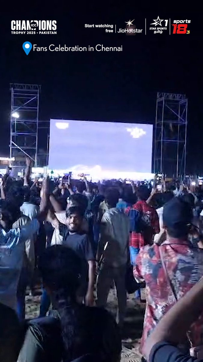 Holiday ❌ KHOLIDAY ✅ Indian Team Fans எல்லாம் Happy அண்ணாச்சி! 🥳❤️‍🔥 #ChampionsTrophyOnJioStar #ChampionsTrophy2025