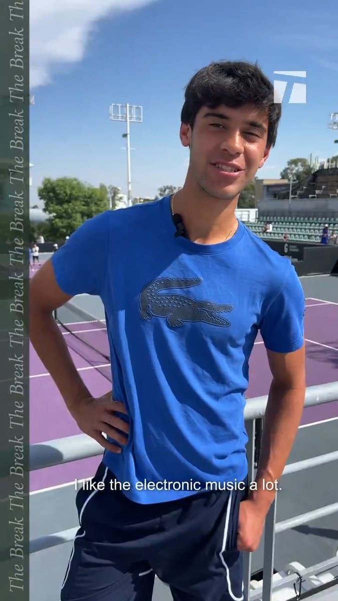 Mexico's top-ranked tennis player is 19-year-old Rodrigo Pacheco Mendez. This week, he'll play the Mexican Open as a wildcard. Get to know the 6'2" lefty from Merida. 🇲🇽 #TheBreakTC | #AMT2025