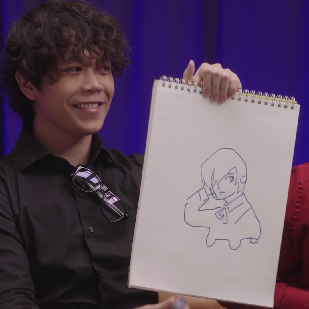 Art club is back in session: The Persona 3 Reload voice cast draw their characters from memory! Shinjiro (Justice Slocum is on Blue Sky and Instagram) Protagonist (Aleks Le 🪬) Yukari (Heather Gonzalez=Yumeko Suzukiri) Junpei zeno - jabber wonger) Akihiko (Alejandro Saab)