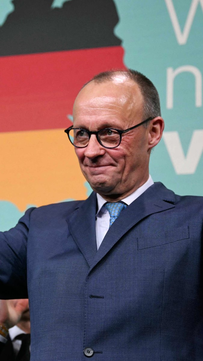 Friedrich Merz has claimed victory in the German election after exit polls showed his conservative CDU/CSU bloc in the lead. He also stressed the importance of forming a government soon, warning that the world "won't wait for long drawn-out coalition negotiations."