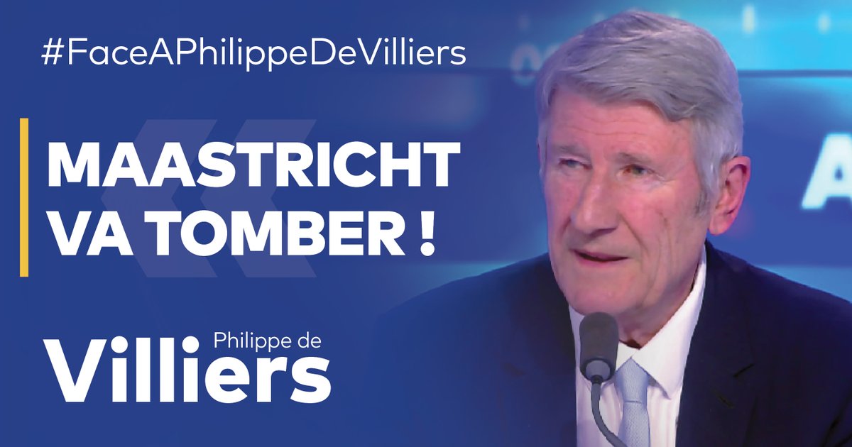 🎙️Le mur de #Maastricht va tomber. L'Union européenne n'est qu'une idée, une création américaine née dans le bureau ovale. Maastricht a pérennisé le projet de Jean Monnet : une communauté transatlantique. 🔗Emission complète : #FaceAPhilippeDeVilliers #FADV #CNews