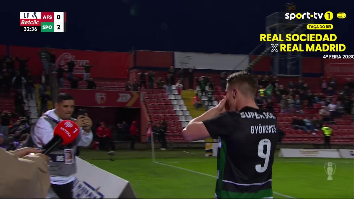 Gyökeres regressa aos golos e amplia a vantagem 🥶 #sporttvportugal #LIGAnasporttv #ligaportugalbetclic #AFS #SportingCP #betanolp