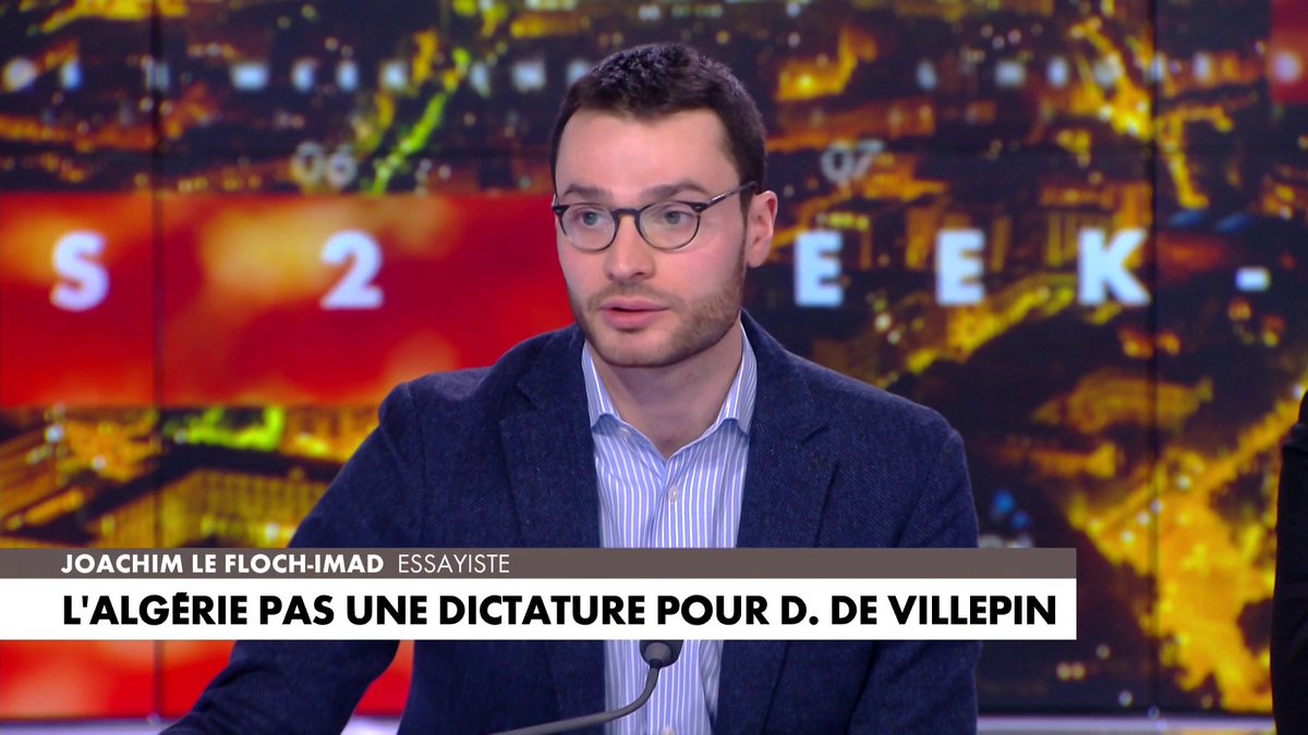 Joachim Le Floch-Imad : «Ça fait des mois que Dominique de Villepin a tout faux sur le dossier algérien» , dans #HDProsWE2