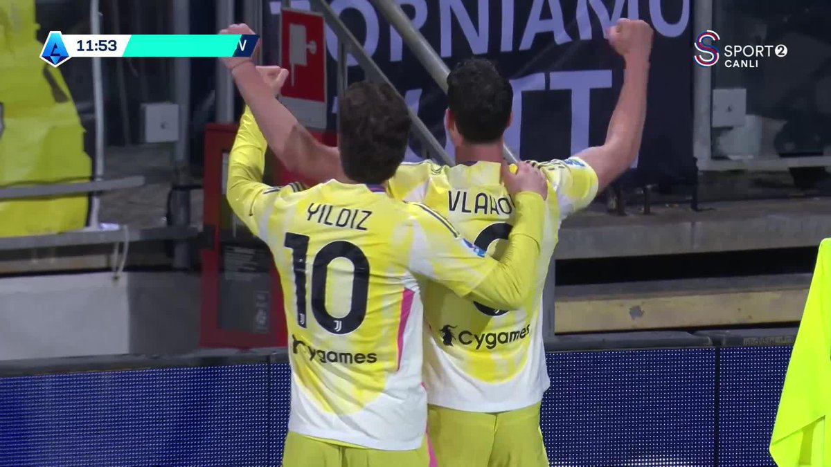 👀 Dusan Vlahovic, defanstaki anlaşmazlığını gole çeviriyor.