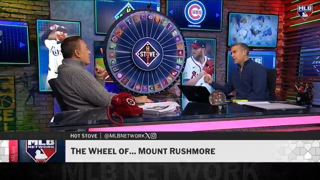 #MLBNHotStove's all-time Mount Rushmore for the Reds: Pete Rose Johnny Bench Joe Morgan Barry Larkin