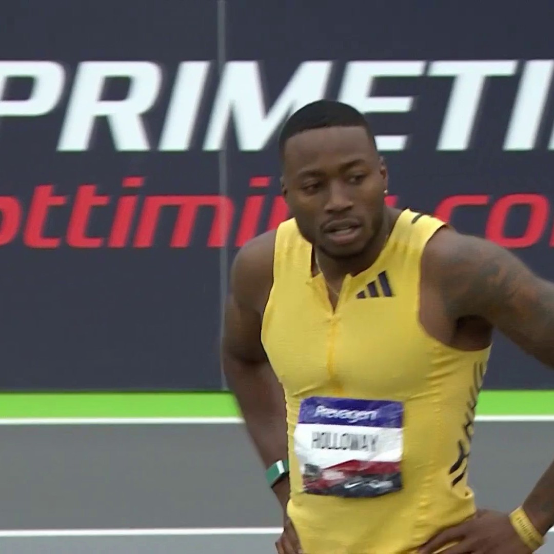 Grant Holloway 🇺🇸 wins the men's 60mH title at the US Indoor Championships in a World Lead of 7.36s! 82 wins in a row! Undefeated in almost 11 years! The last time he lost in the event, he was 16!