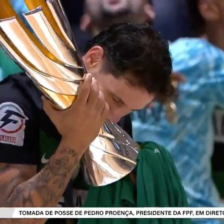 Sporting conquistou a Taça da Liga de futsal pela quarta vez nos últimos cinco anos 🏆