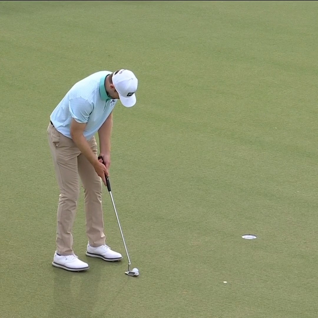 Brian Campbell and Aldrich Potgieter match each other with birdies on 18, and we're headed to a PLAYOFF. ⚔️🏆 📺 NBC & Peacock | Mexico Open at VidantaWorld