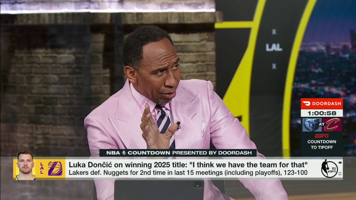 "If that Los Angeles Lakers team shows up in the postseason, look the hell out." Stephen A Smith thinks JJ Redick is a candidate for Coach of the Year 👀🏆