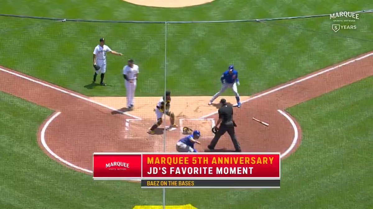 .Jim Deshaies favorite moment at Marquee was calling Javy Báez's WILD rundown in 2021 😂