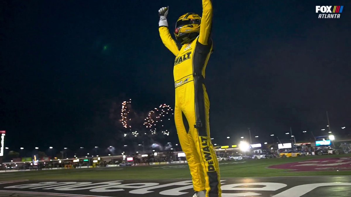 Christopher Bell WINS in Atlanta!