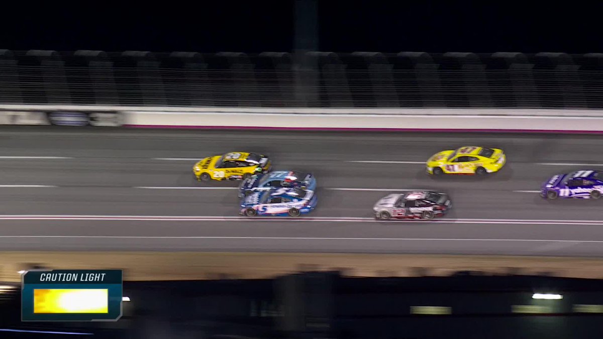 A look at the finish of tonight's race at EchoParkSpeedway. Christopher Bell is victorious in the No. 20.