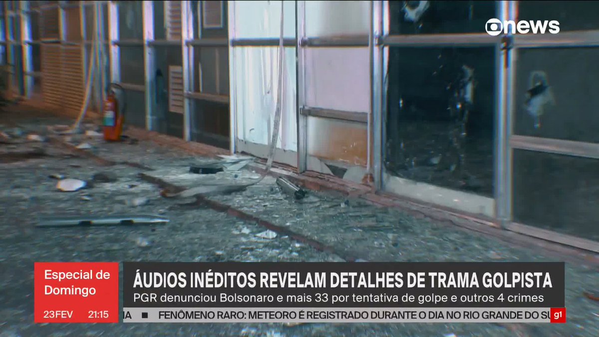 Em áudios inéditos que revelam detalhes da trama golpista, envolvidos apontam os motivos do fracasso do golpe: "O Alto Comando não vai topar". ➡ Assista: #GloboNews #EspecialDeDomingo