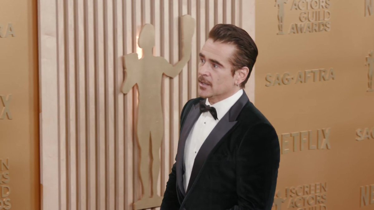 Colin Farrell for the #SAGAwards