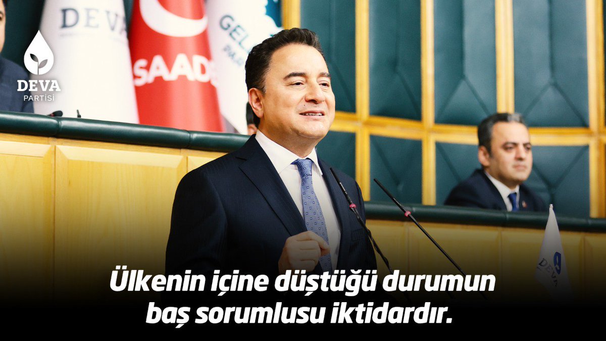 Evet, ülkenin içine düştüğü durumun baş sorumlusu iktidardır. Ancak unutmayalım muhalefet de bu durumdan sorumludur. İşte tam da bu sebeple yeni bir yol açıyoruz. İşte bu sebeple “Yeni Yol” diyoruz.