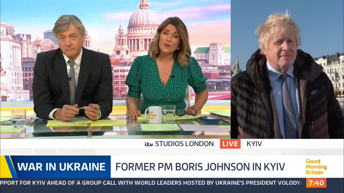 'America has a history of demanding a price for its support.' Former PM Boris Johnson shares his advice for what Keir Starmer should do. He also tells Susanna Reid and Richard that he hopes Ukraine will sign the minerals deal with the US.