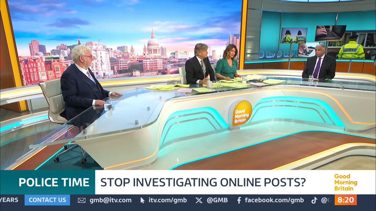 The police visited a woman in Manchester after she made critical comments about a local politician on a private Facebook group. Is it a waste of time for the police to investigate social media posts? Former Met Chief Superintendent Dal Babu and Former MP Jerry Hayes debate.