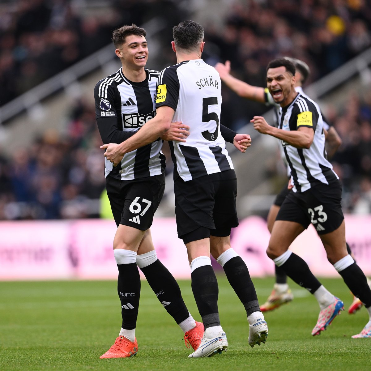 A crucial equaliser from LewisMiley! 💪