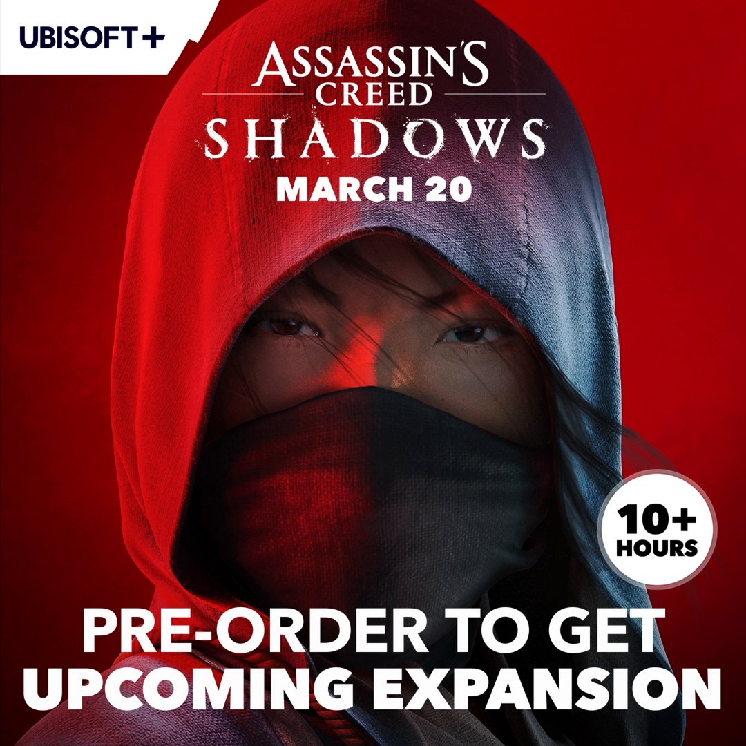 Assassin’s Creed Shadows brings the world of Japan to life with advanced tech🚀 ✅Ray-traced global illumination ✅Ray-traced reflections Launching March 20 Will you play or pass?😎