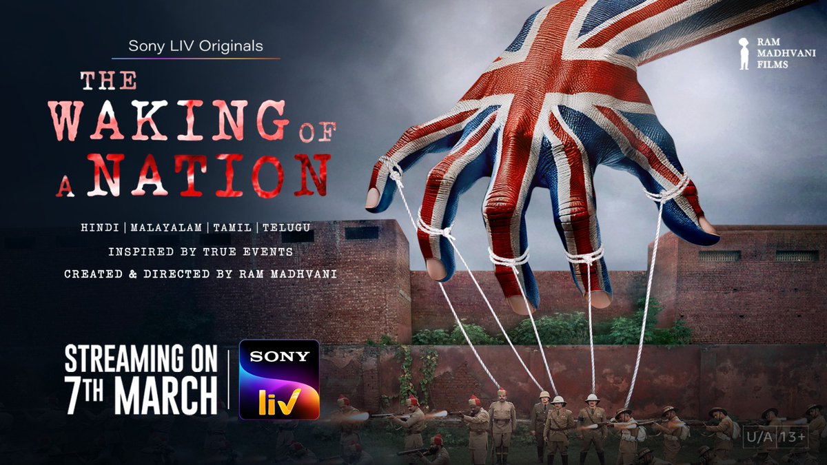 Find out the conspiracy behind the Jallianwala Bagh massacre, as a nation awakens. Creator | Director Ram Madhvani brings to you a show inspired by true events #TheWakingOfANation, Streaming on 7th March on Sony LIV