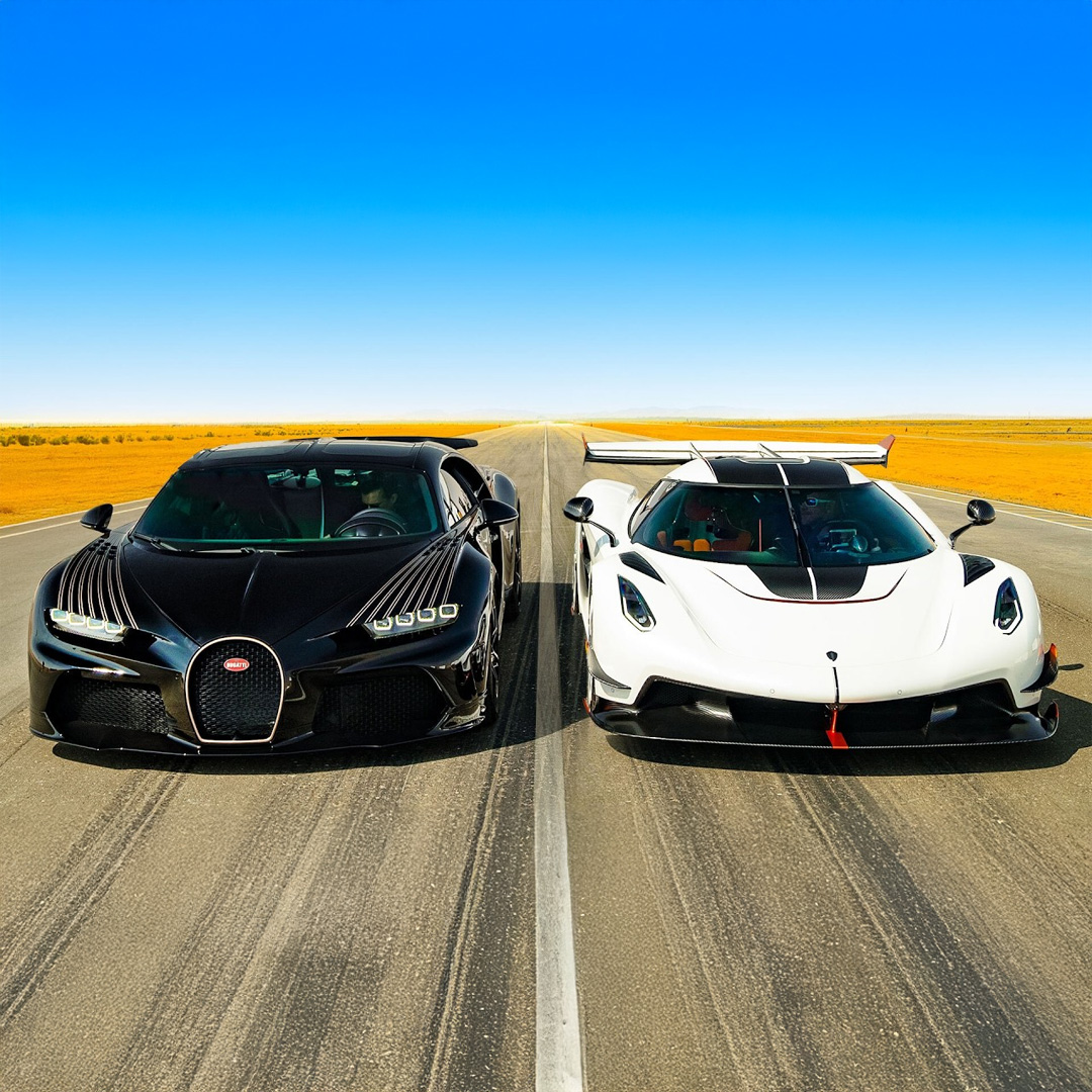 Jesko v Chiron = PURE CINEMA! 😱