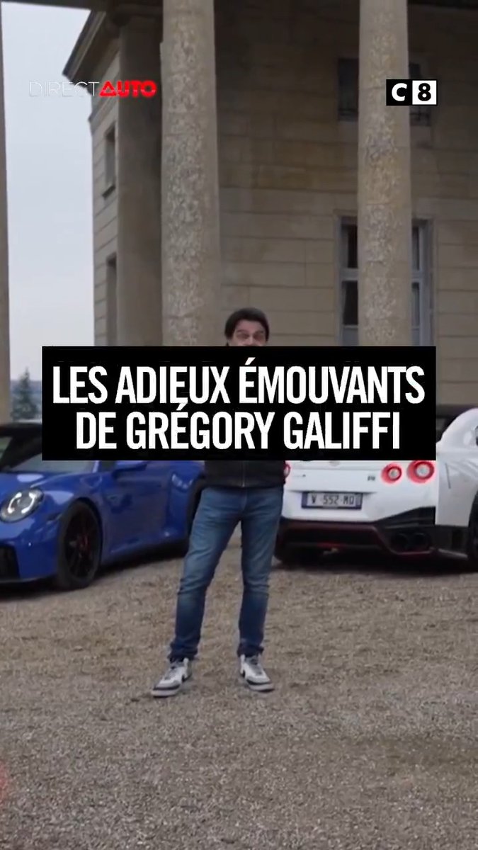 Pour la dernière, Grégory Galiffi a tenu à adresser un dernier message aux fidèles de #DirectAuto sur C8.