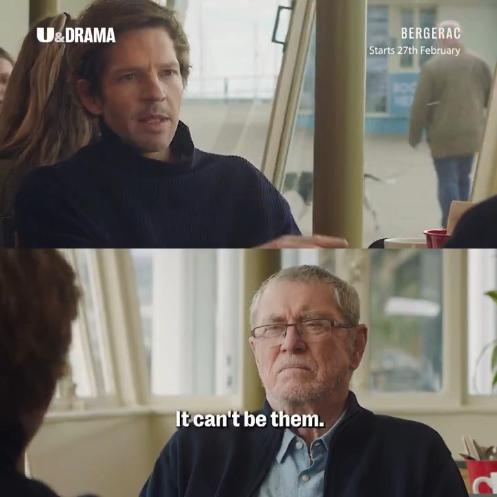 Bergerac meets Bergerac! Damien Molony, who plays Bergerac in the new series, had a cuppa and a chat with John Nettles for a passing of the torch! Bergerac starts Thursday 27th February at 9pm on U&Drama, or stream free on U