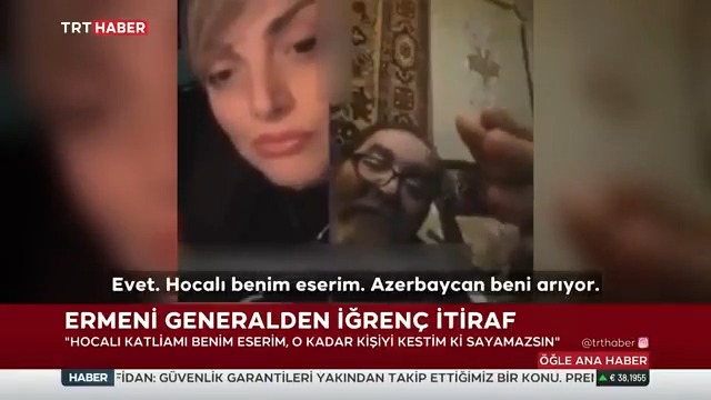 🔴Hocalı katliamının sorumlusu eski Ermeni general, Azerbaycan Türklerini nasıl katlettiğini iğrenç şekilde itiraf etti: ▪️”Katliam benim eserim, o kadar kişiyi kestim ki sayamazsın.”
