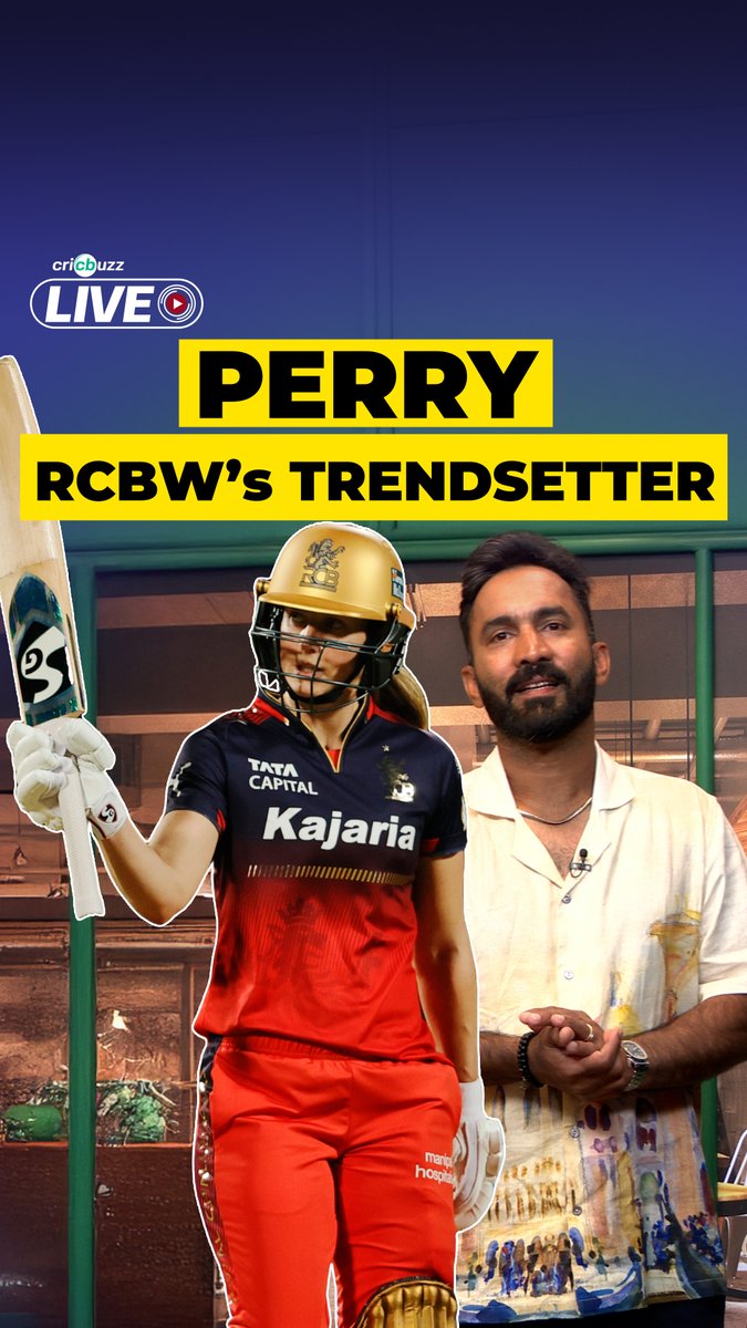 Ellyse Perry🔥- RCBW's Trendsetter DK is all praise for the all-rounder #RCBW #WPL