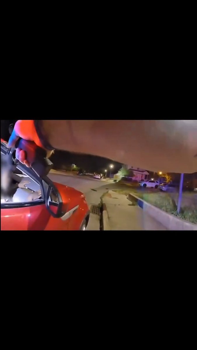 Either this was suicide by cop or the guy here in the passenger's seat was mentally retarded (in the clinical sense). There was a 0% chance he could have gotten a round off from that Draco with a drawn gun on him 3-5 feet away. 0%. #CityLife #police #draco #FAFO #darwin #IQtest #cops #democrats #fail