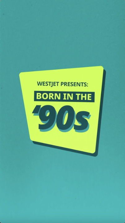 To celebrate turning 29 and our favourite decade, we decided to quiz Gen Z on '90s trivia. Celebrate our Born in the '90s Birthday Sale on now with savings so fly you'll shout "booyah!" 🥳 #WestJet #WestJetBirthday #90sBirthday #29thbirthday
