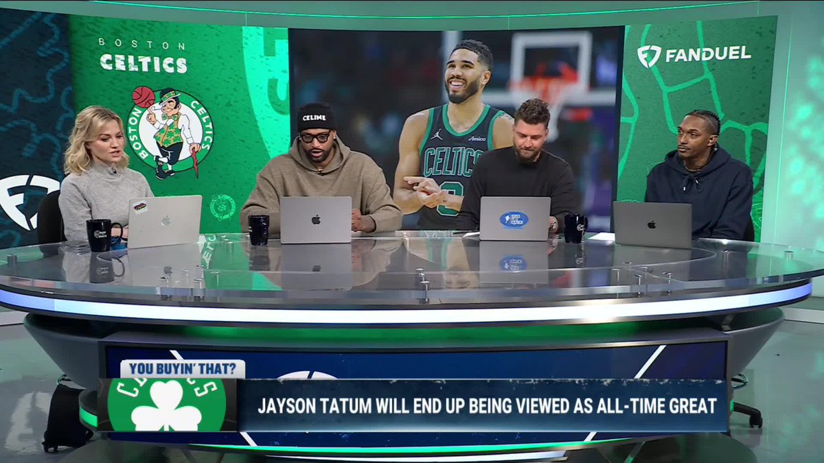 "I think Jayson Tatum is being punished for being quiet." - DeMarcus Cousins "Tim Duncan was quiet." - Chandler Parsons "We don't talk about Tim Duncan in the same breath as a lot of our legends." - Lou Williams Is Tatum's resume disrespected because he's "too nice"? 🤔 - McDonald's All-American - Gatorade Player of the year - NBA Champion - 6x All-Star - 3x 1st Team All-NBA