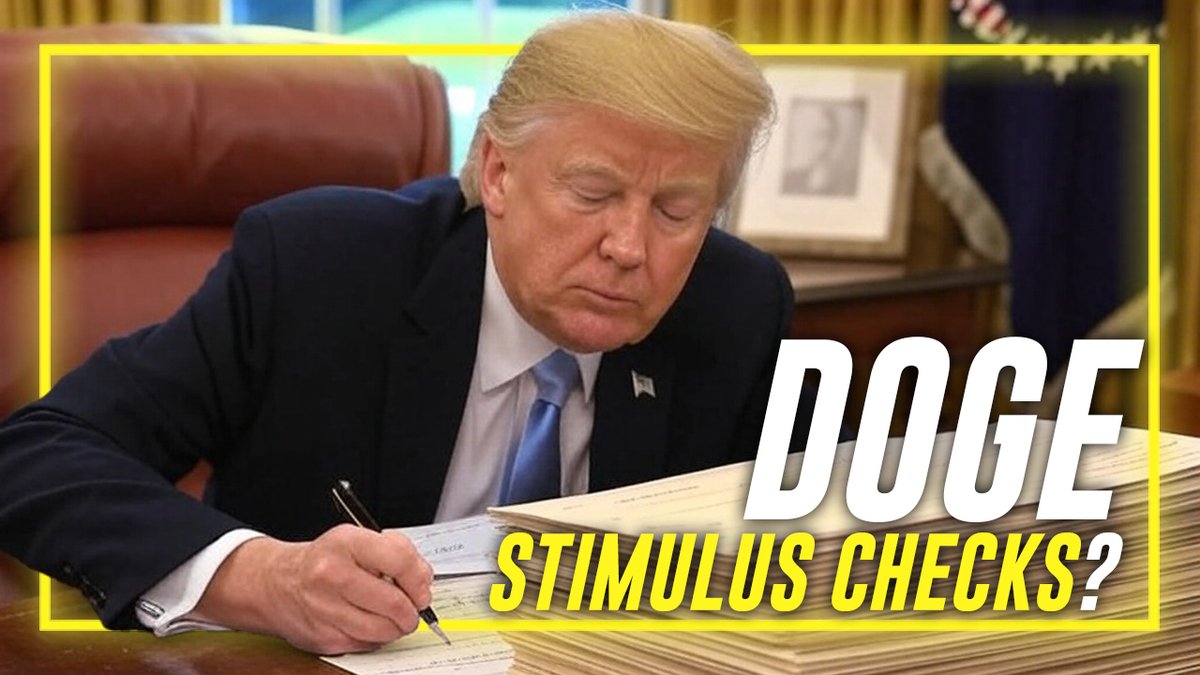 EMERGENCY MESSAGE TO TRUMP: Give American Taxpayers Their Money Back! As DOGE Investigations Continue To Uncover Abuse, Fraud, & Waste Of US Tax Dollars, President Trump Has A Constitutional Duty To Refund A MASSIVE Portion Of The Federal Budget Cuts Back To The People That Supplied It In The First Place This Will Create An Economic Stimulus The Likes Of Which We've Never Seen In Our Nation's History! » WATCH/SHARE THE LIVE X STREAM HERE: